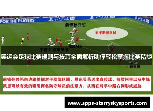 奥运会足球比赛规则与技巧全面解析助你轻松掌握比赛精髓